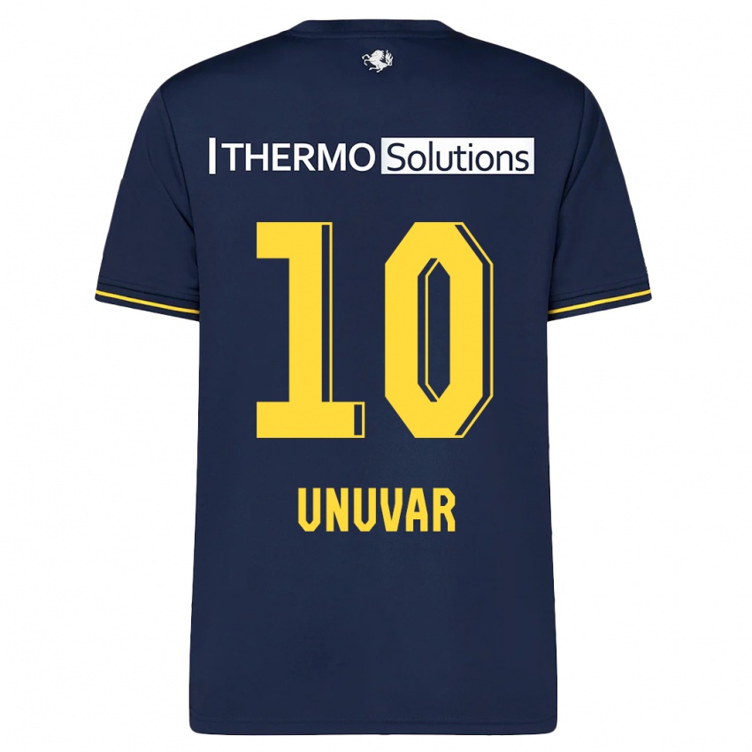 Bambino Maglia Naci Ünüvar #10 Marina Militare Kit Gara Away 2023/24 Maglietta