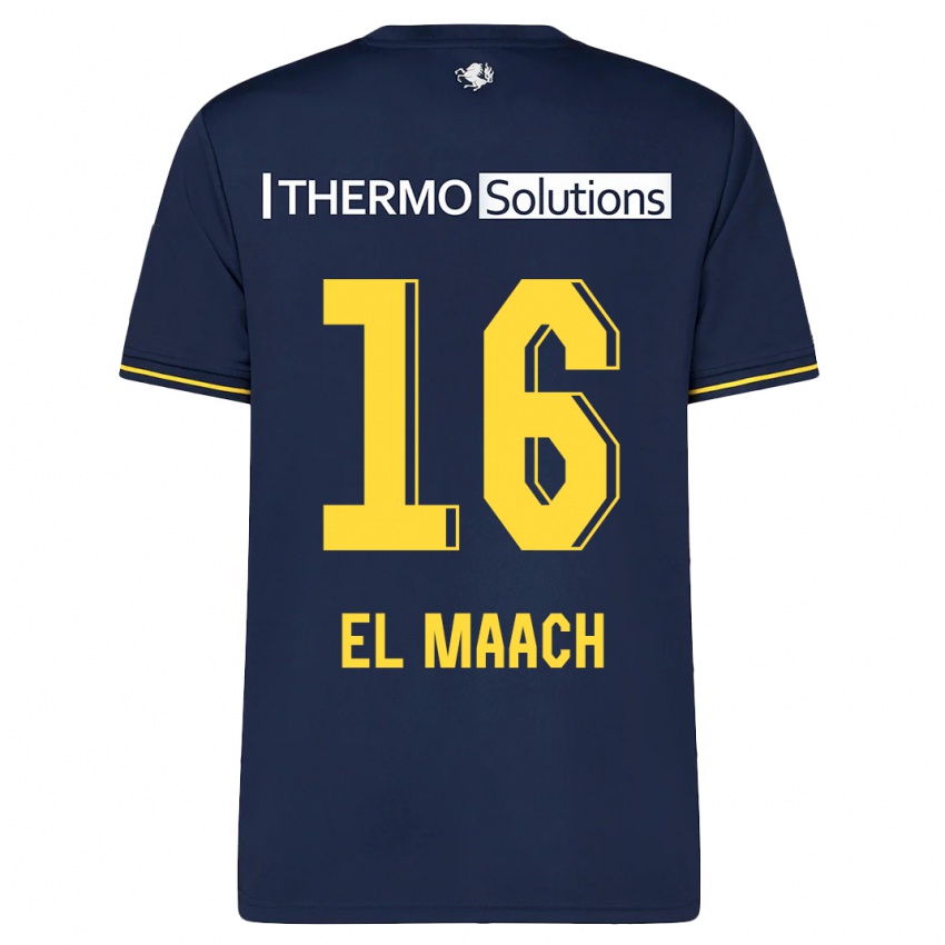 Bambino Maglia Issam El Maach #16 Marina Militare Kit Gara Away 2023/24 Maglietta