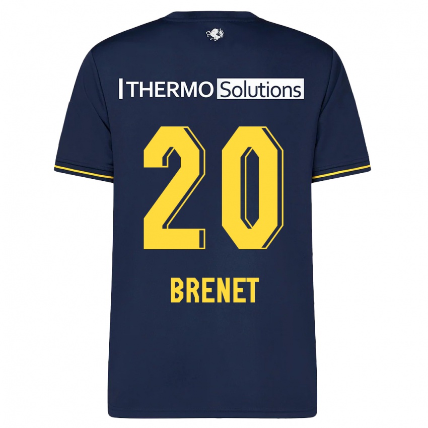 Bambino Maglia Joshua Brenet #20 Marina Militare Kit Gara Away 2023/24 Maglietta