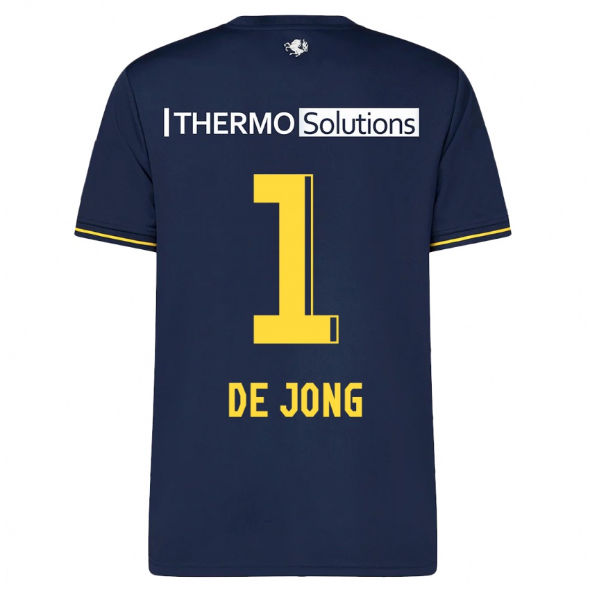 Bambino Maglia Daniëlle De Jong #1 Marina Militare Kit Gara Away 2023/24 Maglietta