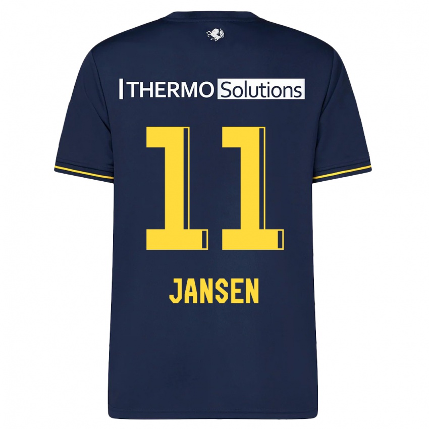 Bambino Maglia Renate Jansen #11 Marina Militare Kit Gara Away 2023/24 Maglietta