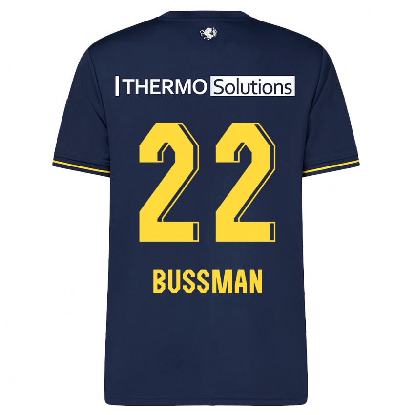 Bambino Maglia Fiene Bussman #22 Marina Militare Kit Gara Away 2023/24 Maglietta