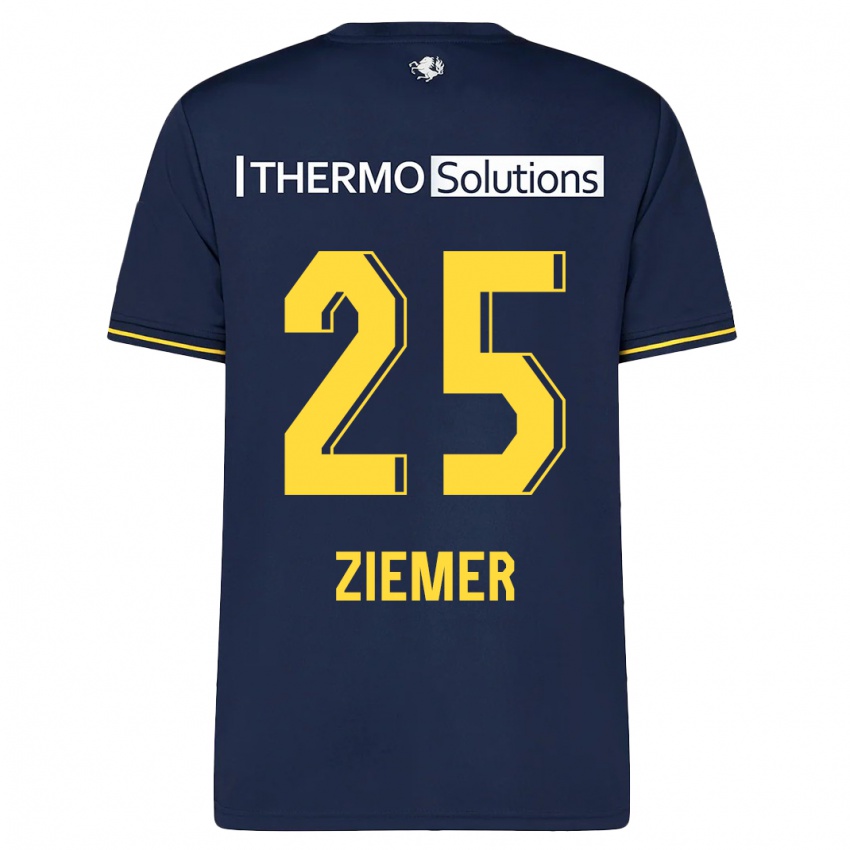 Bambino Maglia Taylor Ziemer #25 Marina Militare Kit Gara Away 2023/24 Maglietta