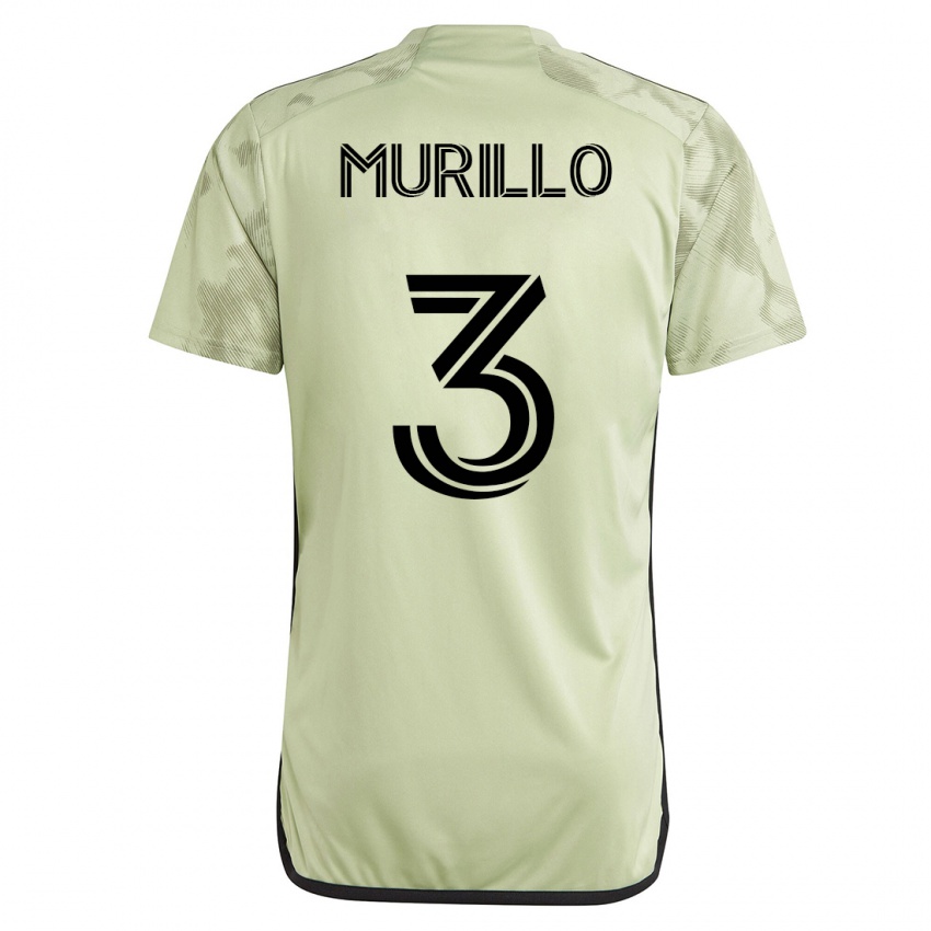 Bambino Maglia Jesús Murillo #3 Verde Kit Gara Away 2023/24 Maglietta