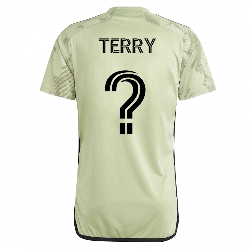 Bambino Maglia Jude Terry #0 Verde Kit Gara Away 2023/24 Maglietta