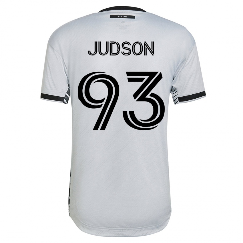 Bambino Maglia Judson #93 Bianco Kit Gara Away 2023/24 Maglietta