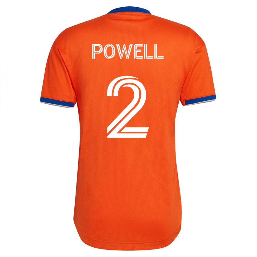 Bambino Maglia Alvas Powell #2 Bianco Kit Gara Away 2023/24 Maglietta