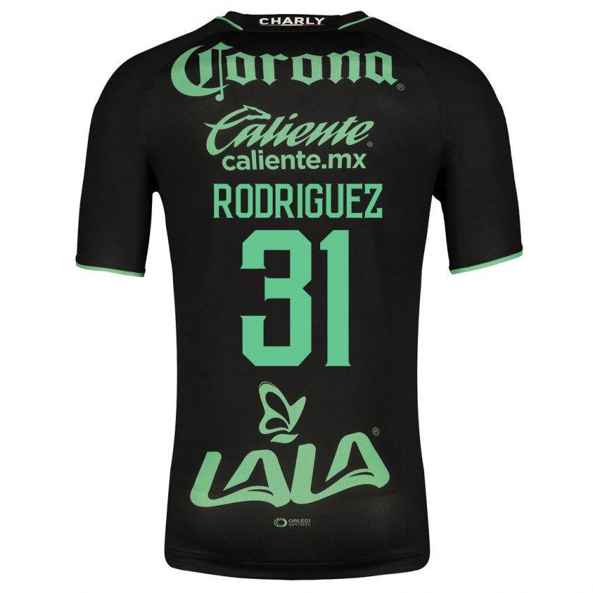 Bambino Maglia Emerson Rodríguez #31 Nero Kit Gara Away 2023/24 Maglietta