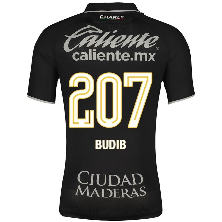 Bambino Maglia Pedro Budib #207 Nero Kit Gara Away 2023/24 Maglietta