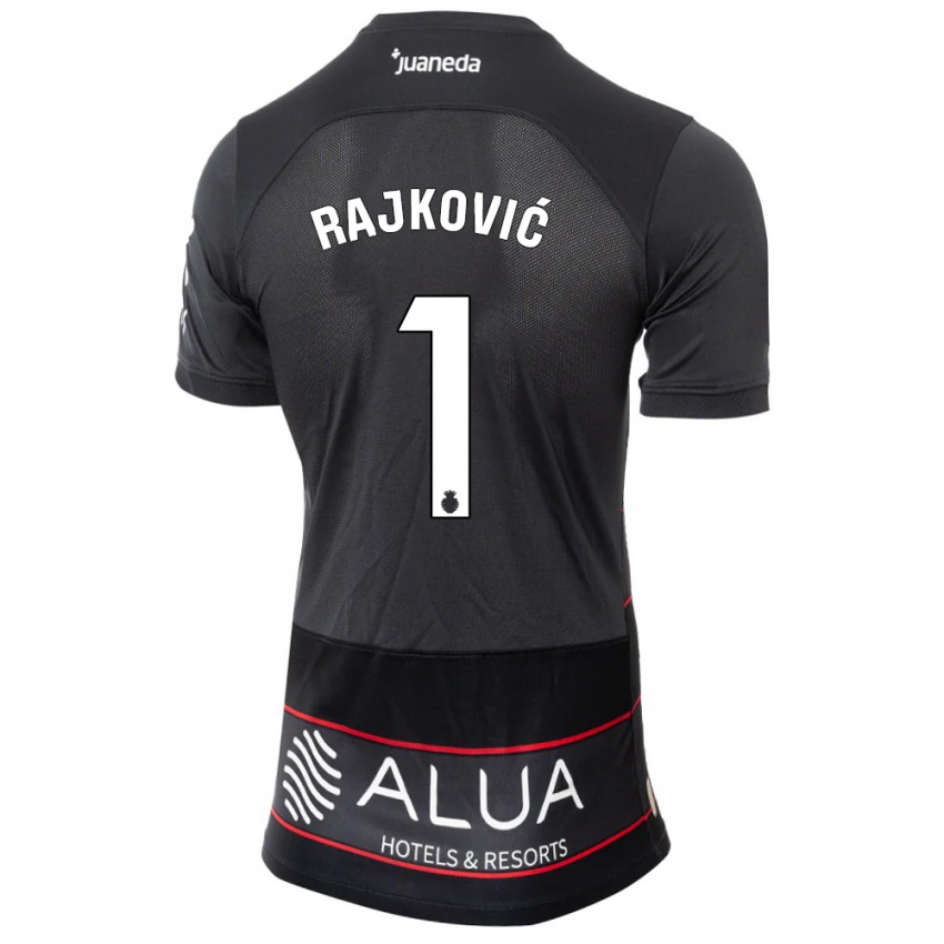 Bambino Maglia Predrag Rajkovic #1 Nero Kit Gara Away 2023/24 Maglietta