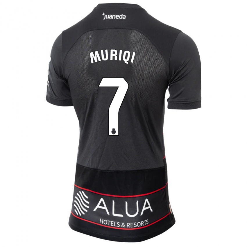 Bambino Maglia Vedat Muriqi #7 Nero Kit Gara Away 2023/24 Maglietta