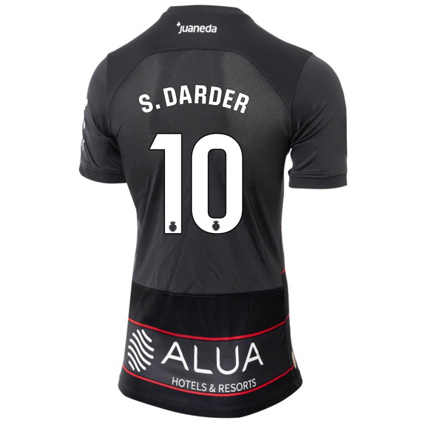 Bambino Maglia Sergi Darder #10 Nero Kit Gara Away 2023/24 Maglietta