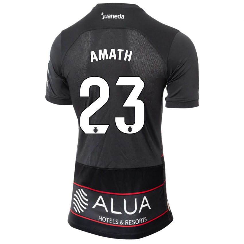 Bambino Maglia Amath Ndiaye #23 Nero Kit Gara Away 2023/24 Maglietta