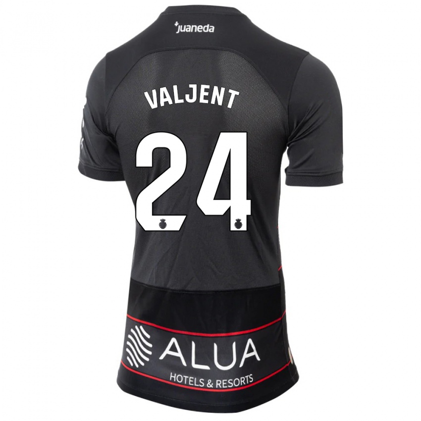 Bambino Maglia Martin Valjent #24 Nero Kit Gara Away 2023/24 Maglietta