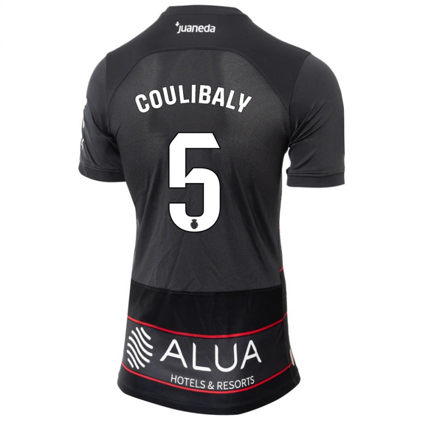 Bambino Maglia Habib Anas Coulibaly #5 Nero Kit Gara Away 2023/24 Maglietta