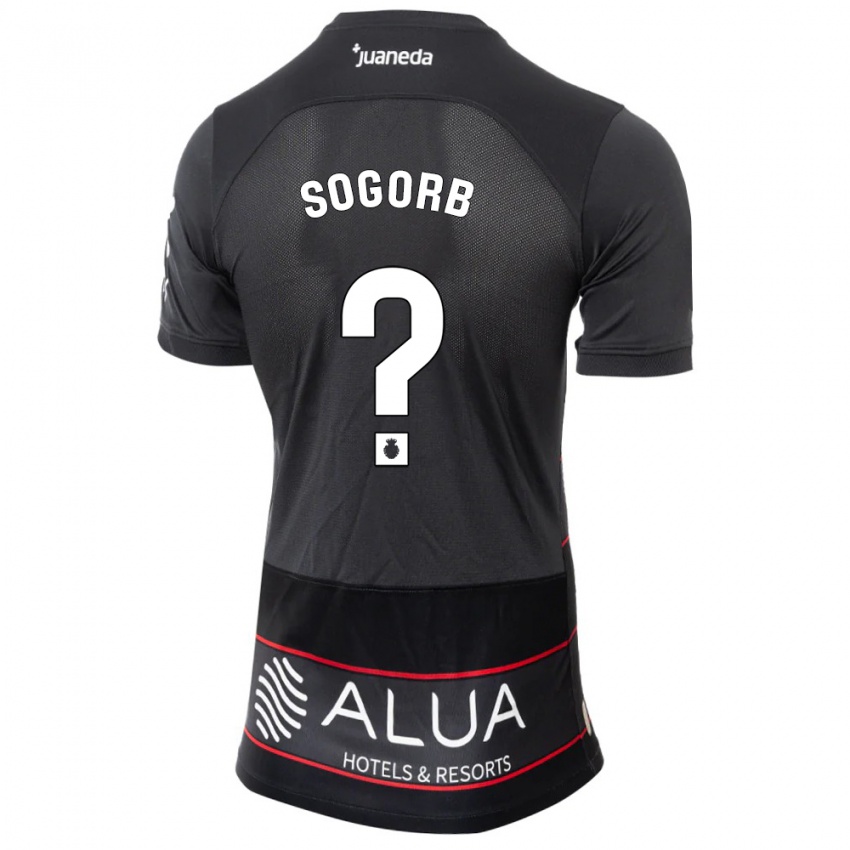 Bambino Maglia Carles Sogorb #0 Nero Kit Gara Away 2023/24 Maglietta