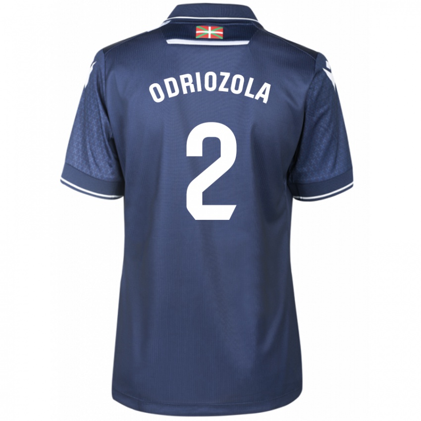 Bambino Maglia Alvaro Odriozola #2 Marina Militare Kit Gara Away 2023/24 Maglietta