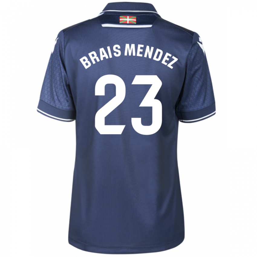 Bambino Maglia Brais Méndez #23 Marina Militare Kit Gara Away 2023/24 Maglietta