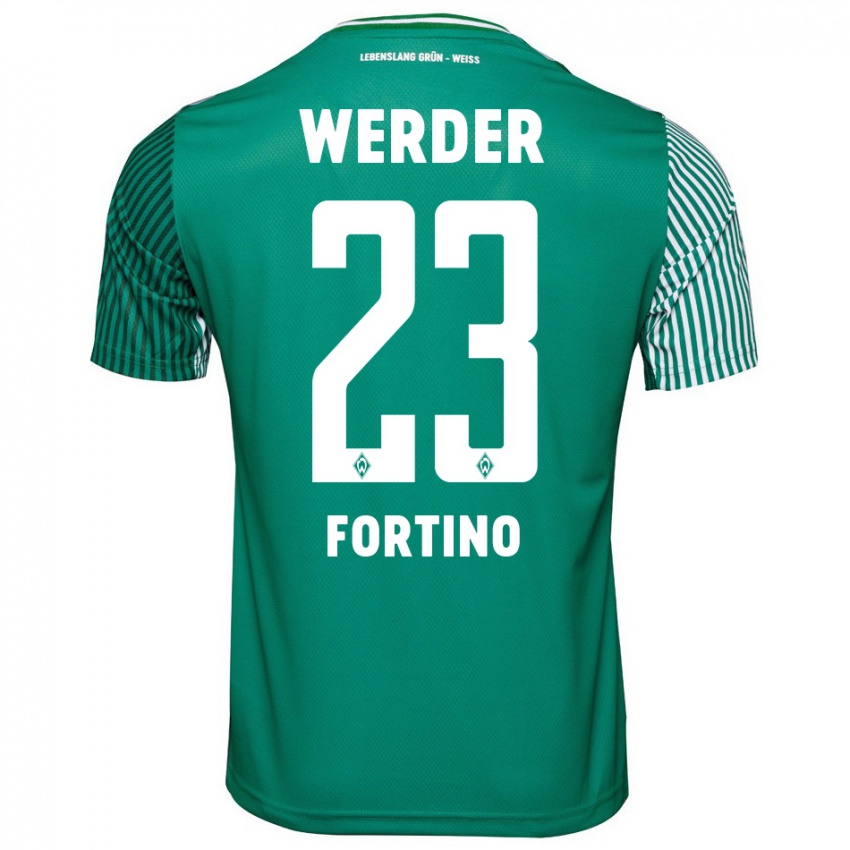 Uomo Maglia Pierro Miguel Fortino #23 Verde Kit Gara Home 2023/24 Maglietta