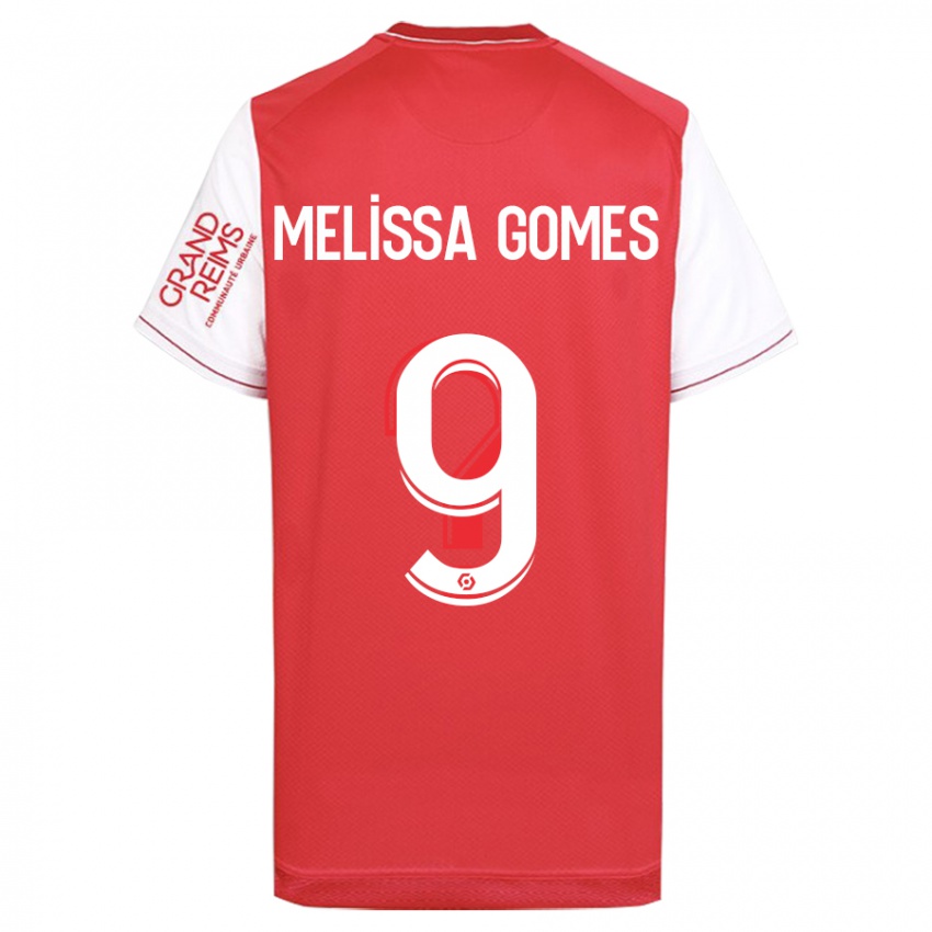 Uomo Maglia Melissa Ferreira Gomes #9 Rosso Kit Gara Home 2023/24 Maglietta