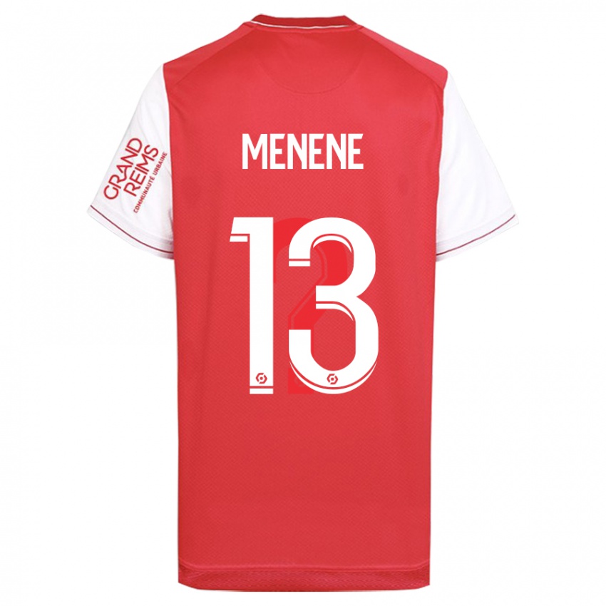 Uomo Maglia Meyong Menene #13 Rosso Kit Gara Home 2023/24 Maglietta