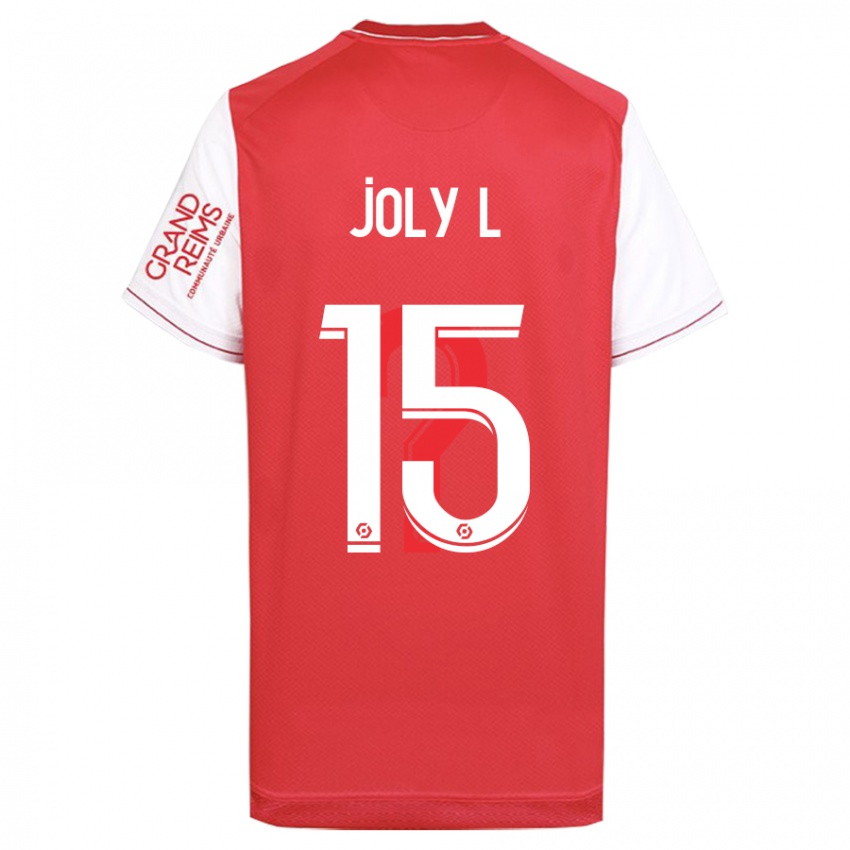 Uomo Maglia Lou Ann Joly #15 Rosso Kit Gara Home 2023/24 Maglietta