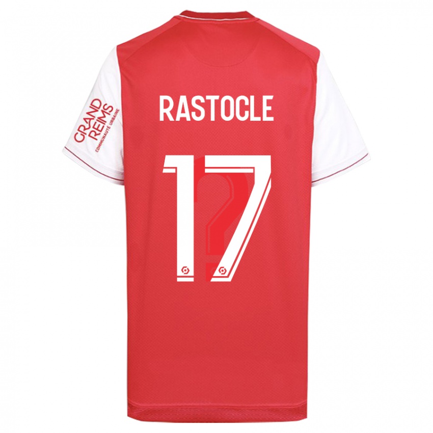 Uomo Maglia Jade Rastocle #17 Rosso Kit Gara Home 2023/24 Maglietta