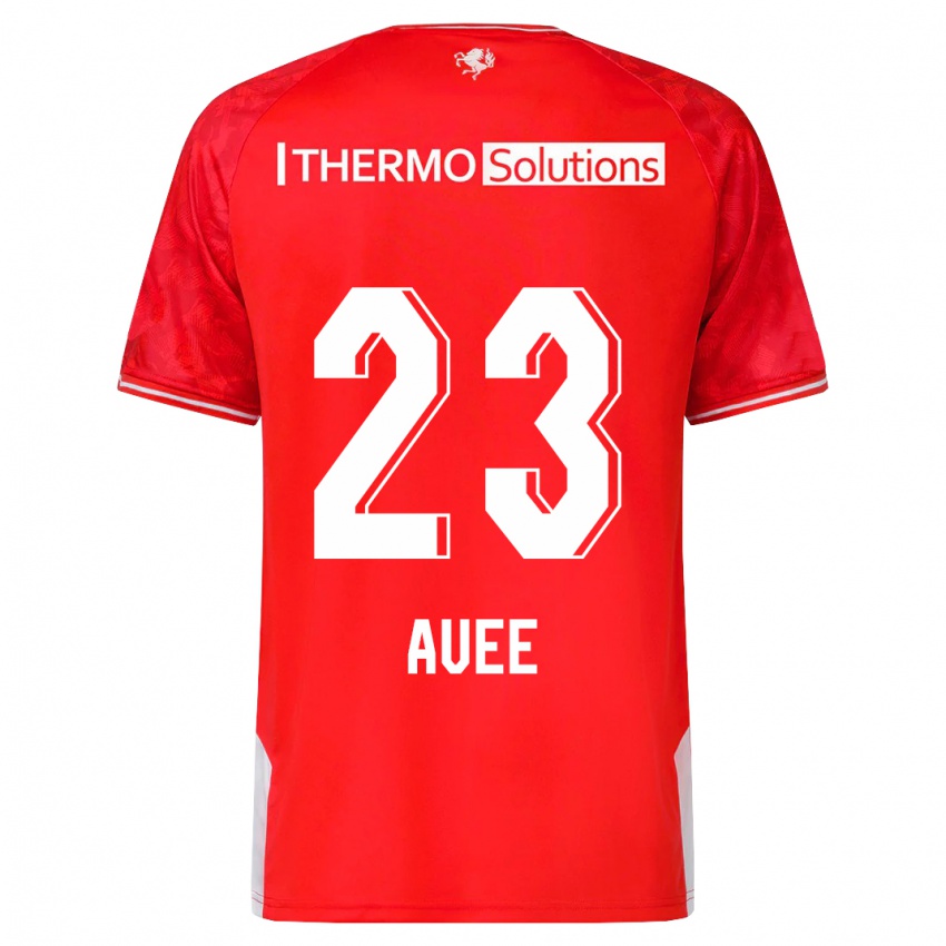 Uomo Maglia Marit Auée #23 Rosso Kit Gara Home 2023/24 Maglietta