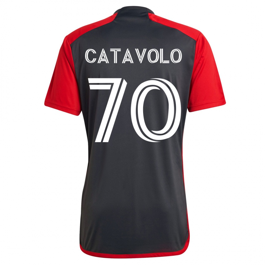 Uomo Maglia Matthew Catavolo #70 Grigio Kit Gara Home 2023/24 Maglietta