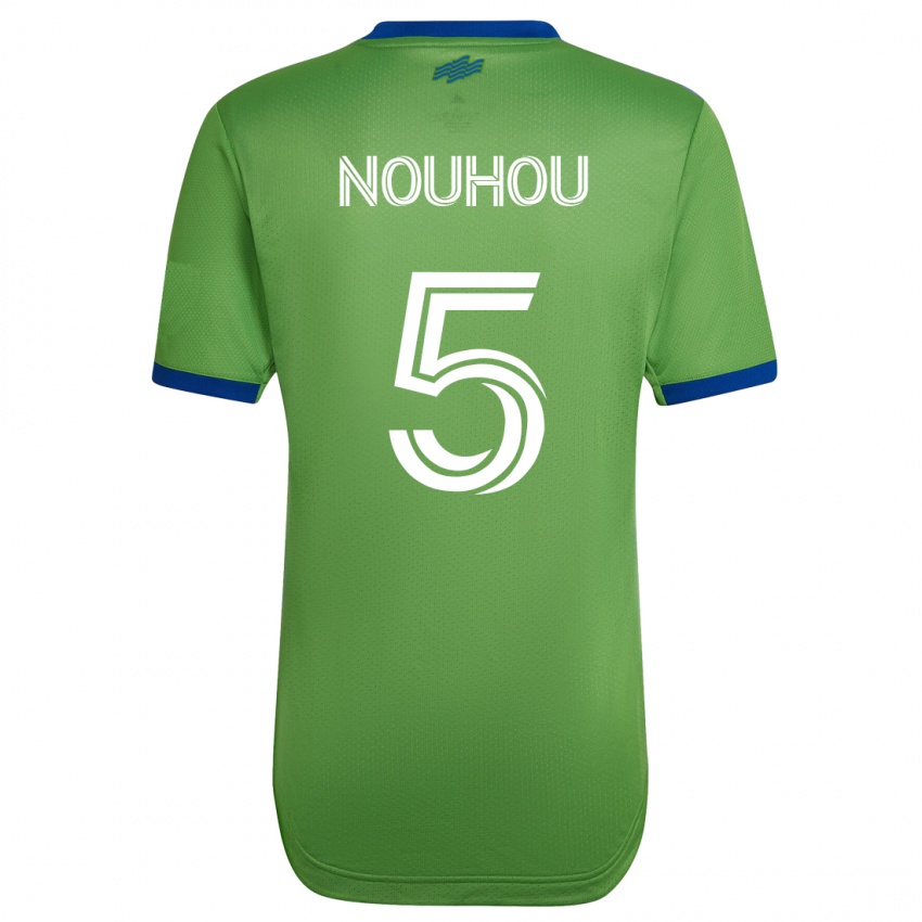 Uomo Maglia Nouhou #5 Verde Kit Gara Home 2023/24 Maglietta