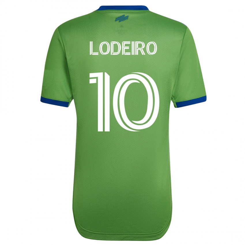 Uomo Maglia Nicolás Lodeiro #10 Verde Kit Gara Home 2023/24 Maglietta