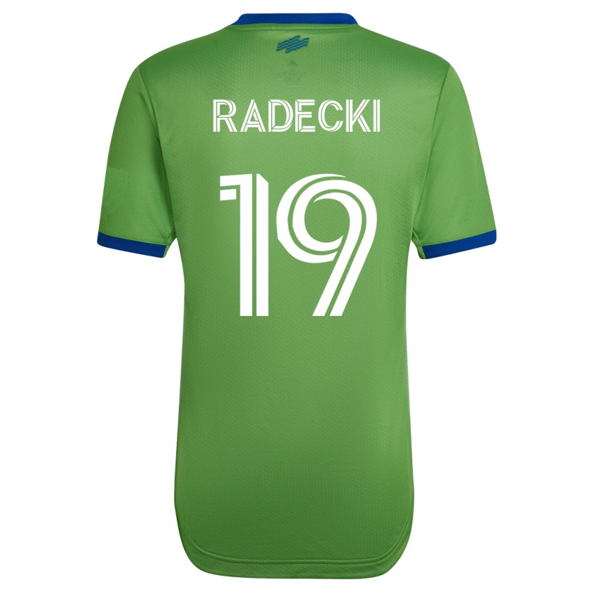 Uomo Maglia Taylor Radecki #19 Verde Kit Gara Home 2023/24 Maglietta