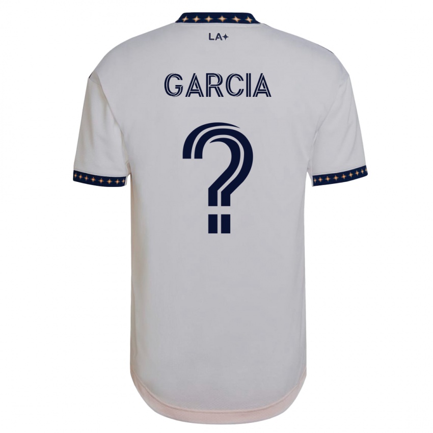 Uomo Maglia Emiliano Garcia #0 Bianco Kit Gara Home 2023/24 Maglietta