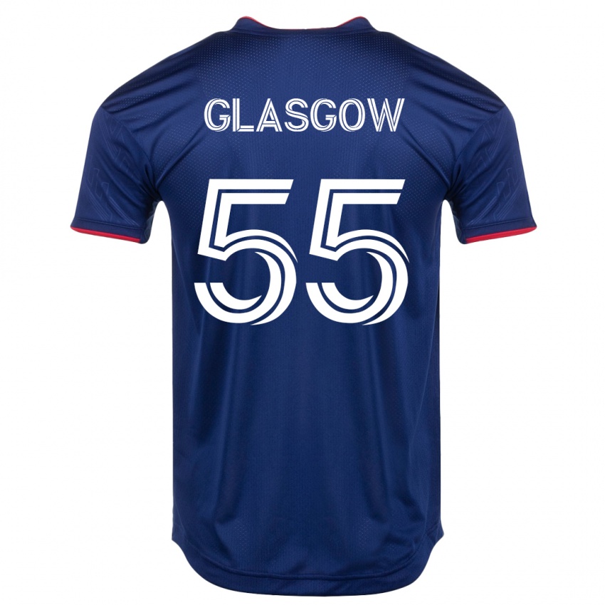 Uomo Maglia Omari Glasgow #55 Marina Militare Kit Gara Home 2023/24 Maglietta