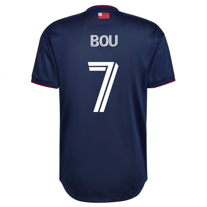 Uomo Maglia Gustavo Bou #7 Marina Militare Kit Gara Home 2023/24 Maglietta