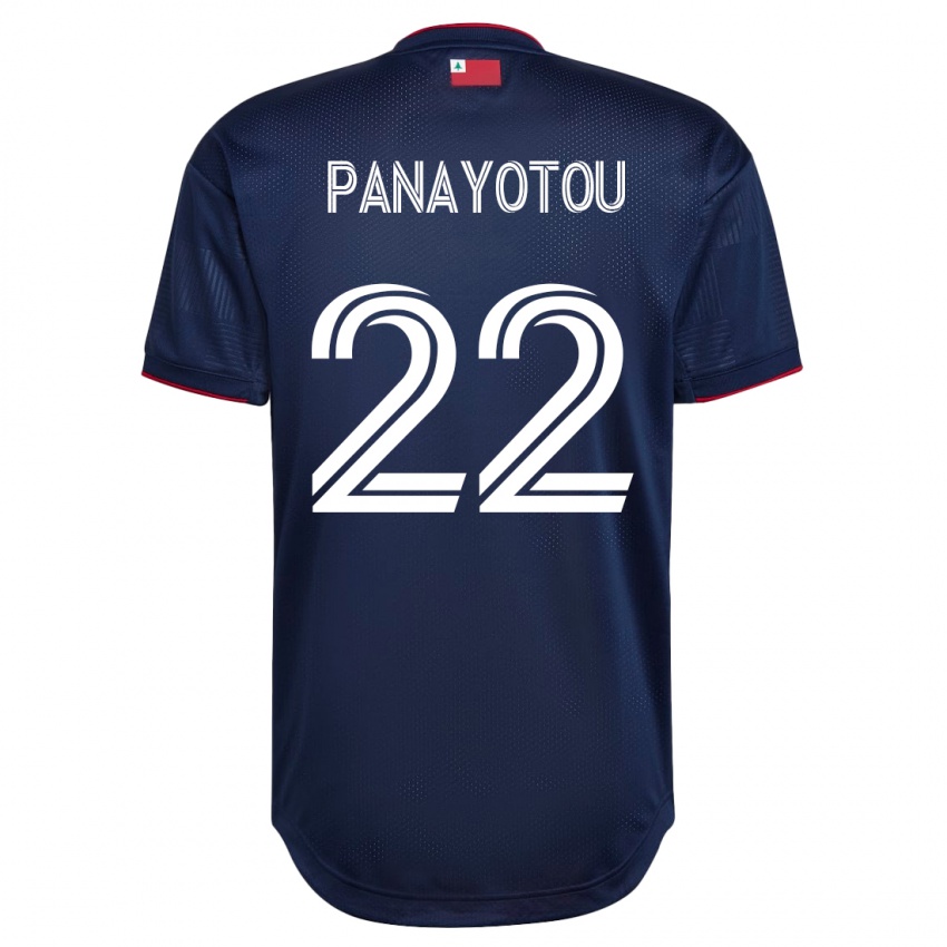 Uomo Maglia Jack Panayotou #22 Marina Militare Kit Gara Home 2023/24 Maglietta