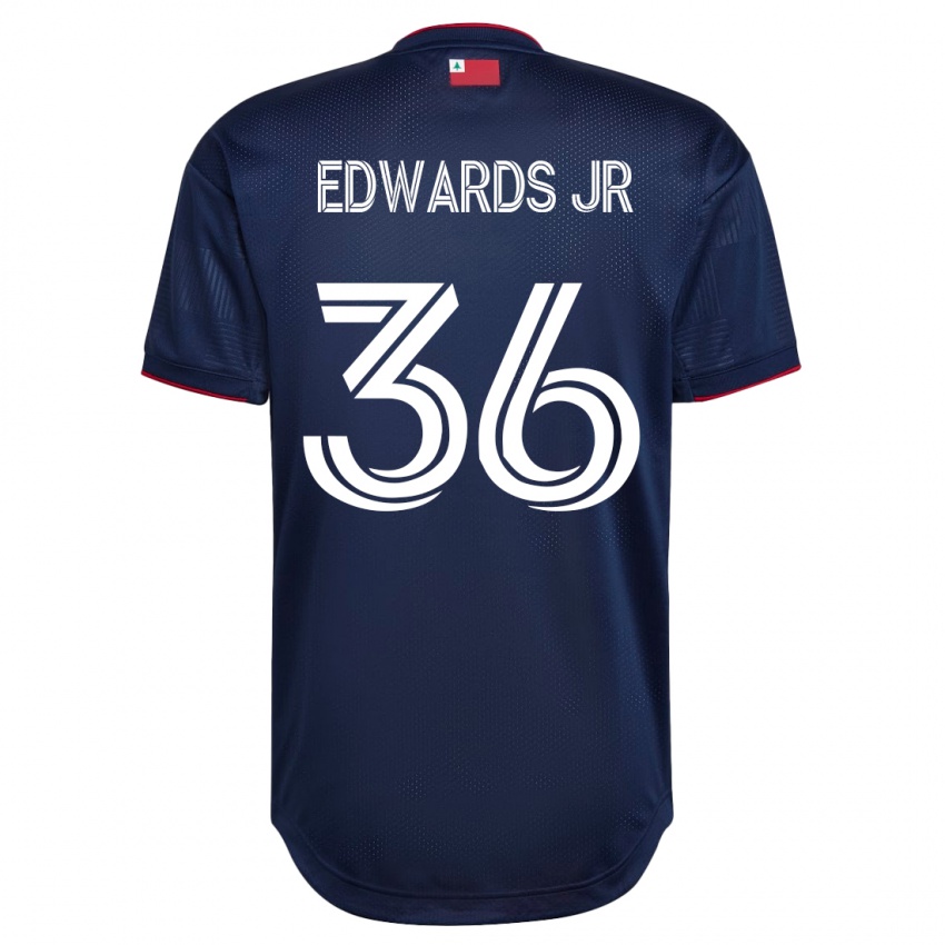 Uomo Maglia Earl Edwards Jr. #36 Marina Militare Kit Gara Home 2023/24 Maglietta