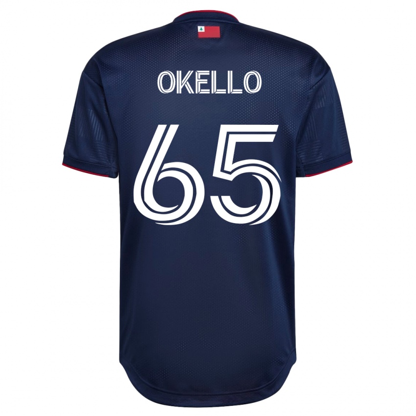 Uomo Maglia Noble Okello #65 Marina Militare Kit Gara Home 2023/24 Maglietta