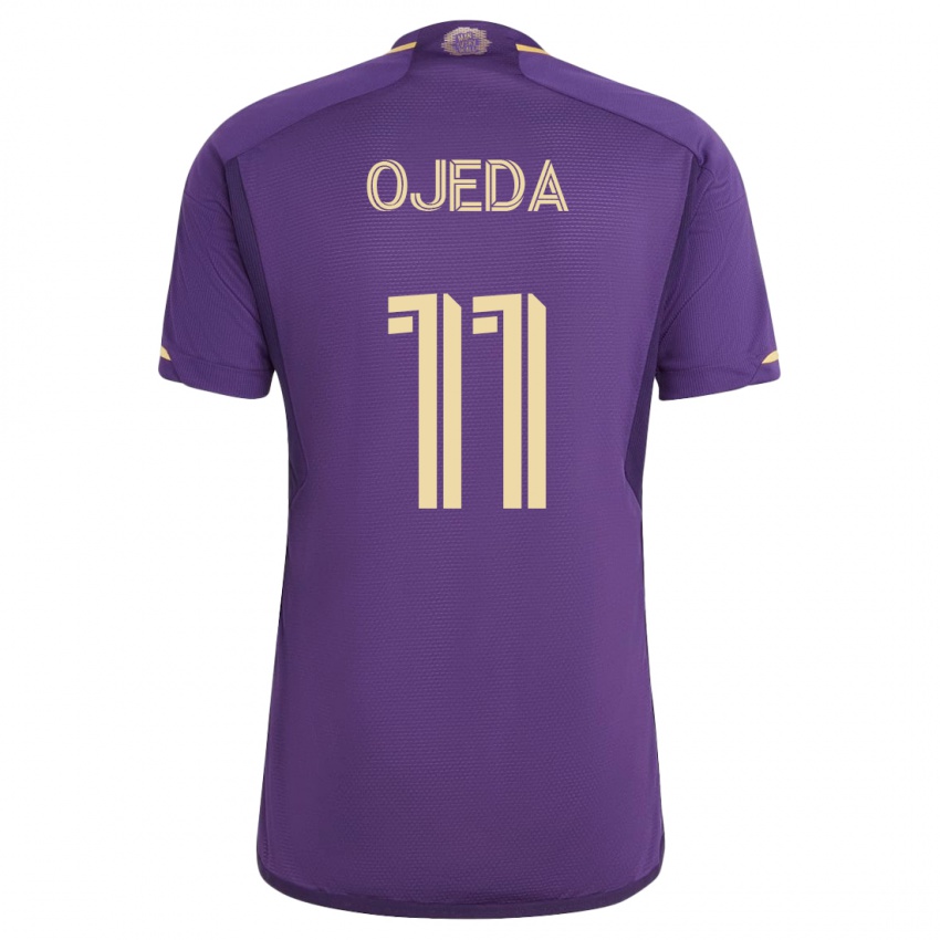 Uomo Maglia Martín Ojeda #11 Viola Kit Gara Home 2023/24 Maglietta