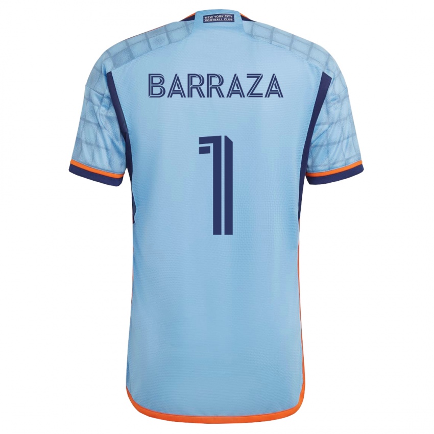 Uomo Maglia Luis Barraza #1 Blu Kit Gara Home 2023/24 Maglietta