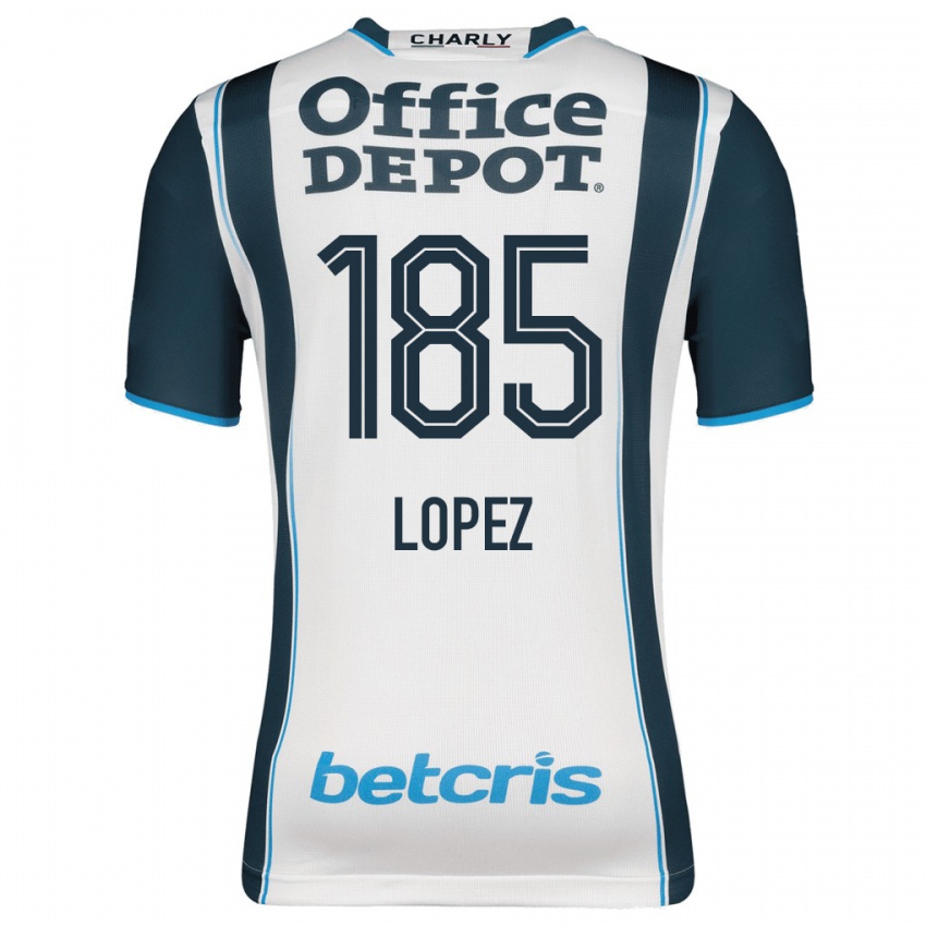 Uomo Maglia René López #185 Marina Militare Kit Gara Home 2023/24 Maglietta