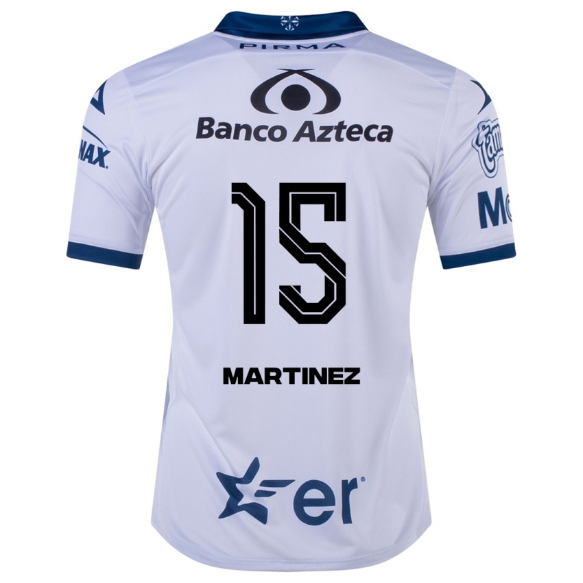 Uomo Maglia Guillermo Martínez #15 Bianco Kit Gara Home 2023/24 Maglietta