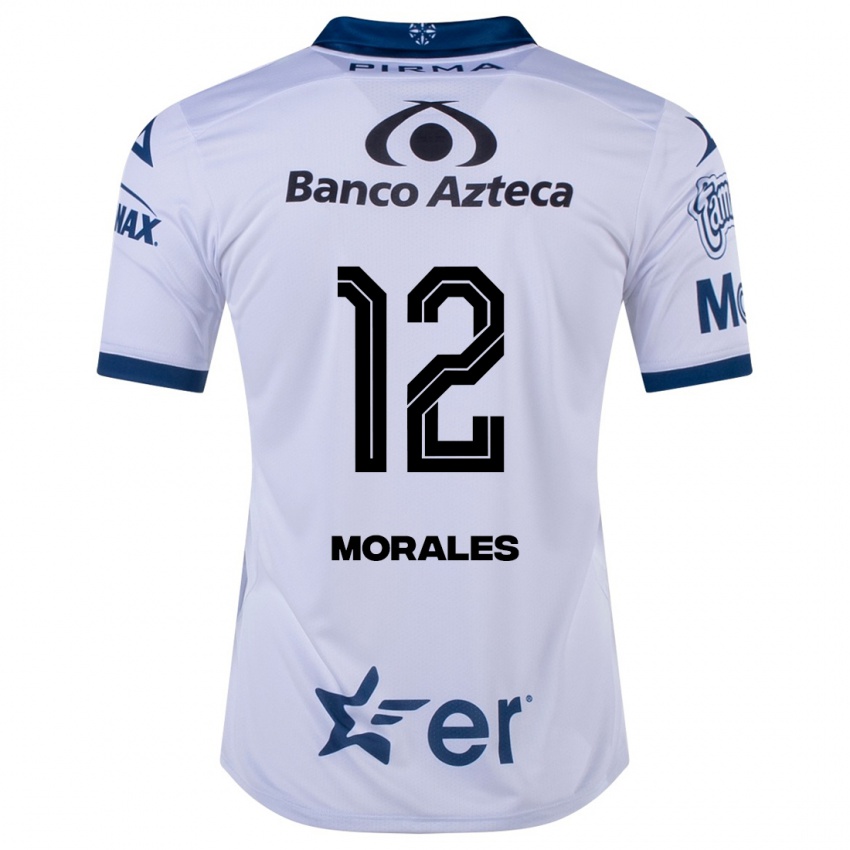 Uomo Maglia Karla Morales #12 Bianco Kit Gara Home 2023/24 Maglietta