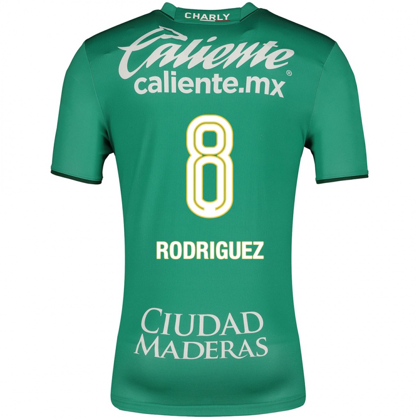Uomo Maglia Iván Rodríguez #8 Verde Kit Gara Home 2023/24 Maglietta