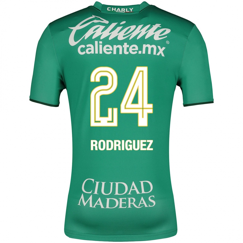 Uomo Maglia Osvaldo Rodríguez #24 Verde Kit Gara Home 2023/24 Maglietta