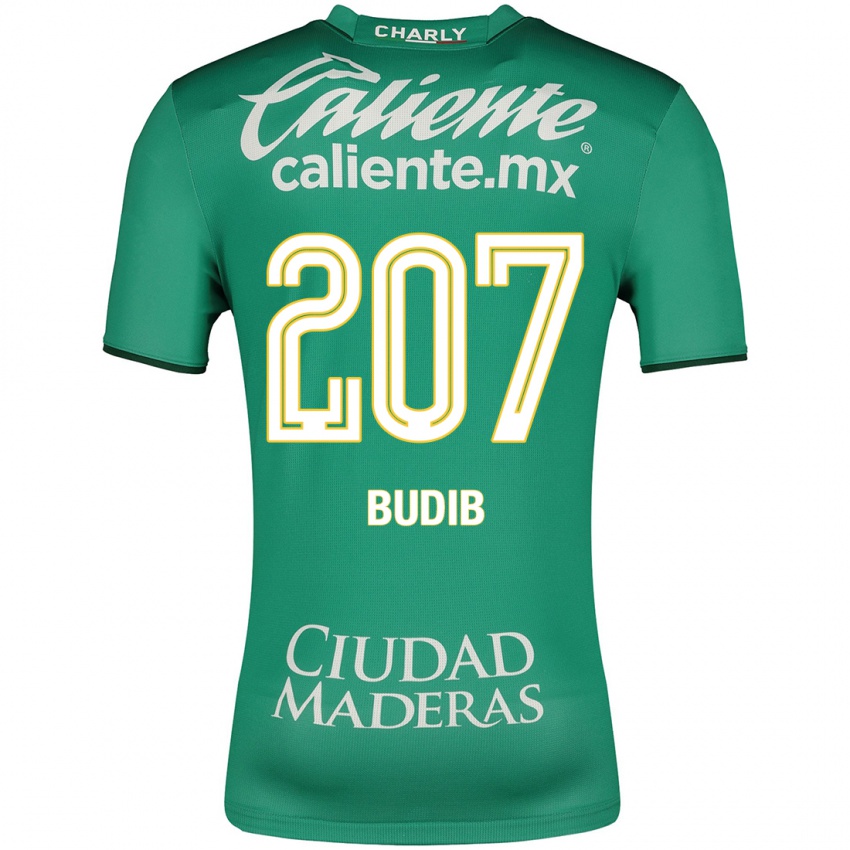 Uomo Maglia Pedro Budib #207 Verde Kit Gara Home 2023/24 Maglietta