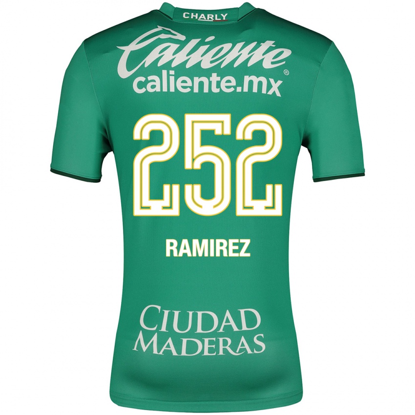 Uomo Maglia Luis Ramírez #252 Verde Kit Gara Home 2023/24 Maglietta