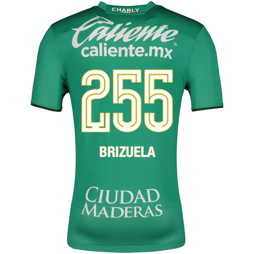 Uomo Maglia Juan Brizuela #255 Verde Kit Gara Home 2023/24 Maglietta
