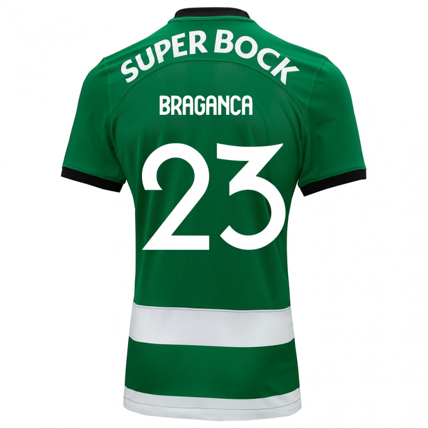 Uomo Maglia Daniel Braganca #23 Verde Kit Gara Home 2023/24 Maglietta