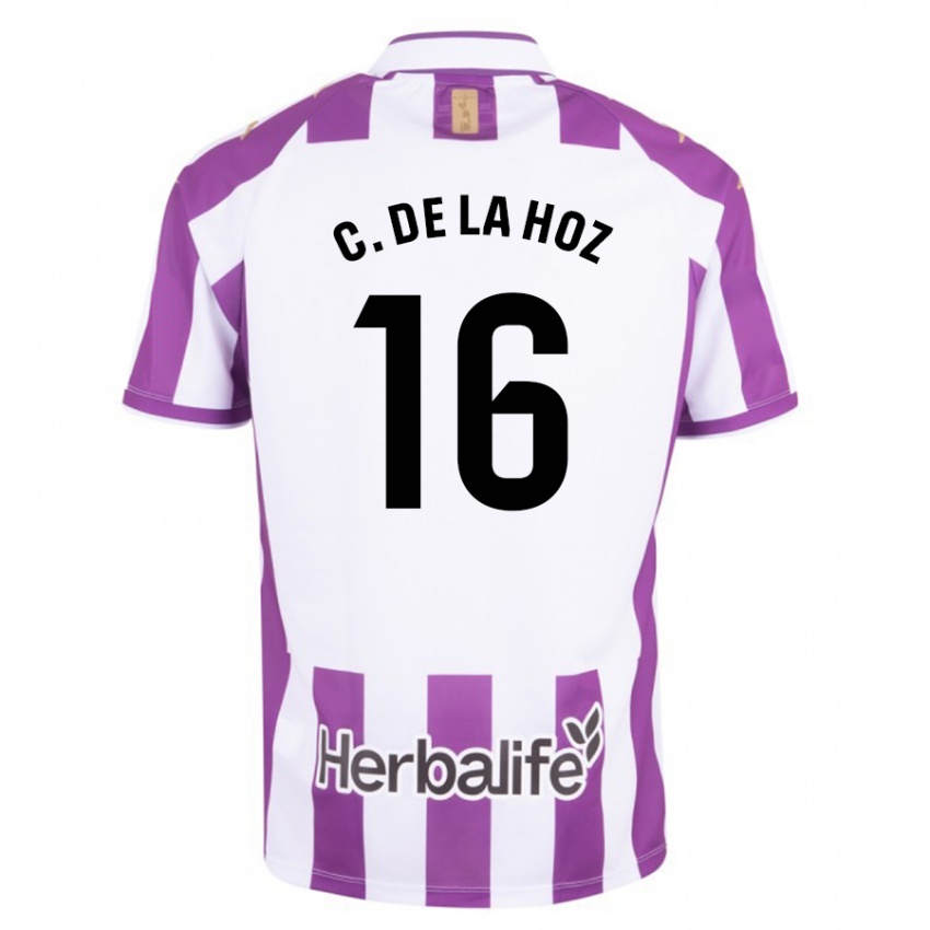 Uomo Maglia César De La Hoz #16 Porpora Kit Gara Home 2023/24 Maglietta